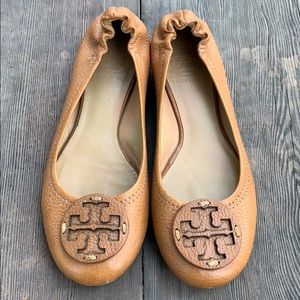 Tory Burch Minnie Travel Ballet Flat. Sz 7